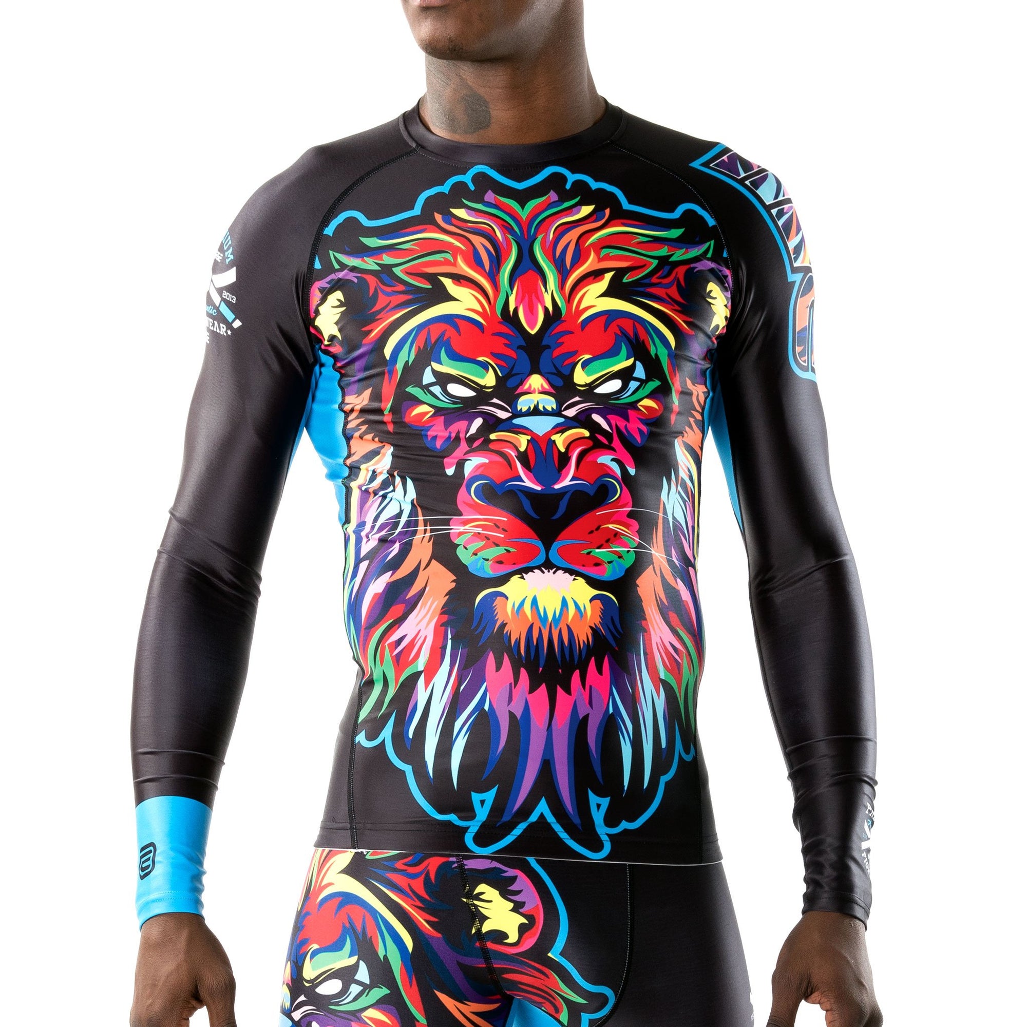 Higher Lion Long Sleeve Compression Rash Guard