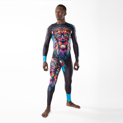 Higher Lion Long Sleeve Compression Rash Guard