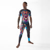 Higher Lion Short Sleeve Compression Rash Guard